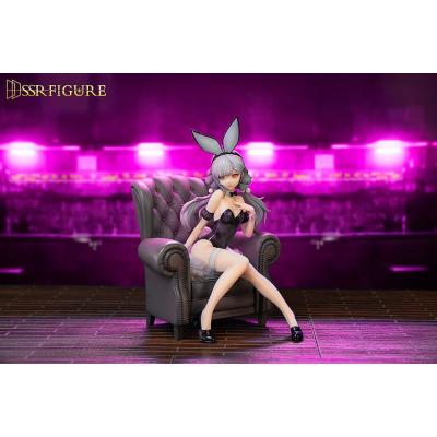 Original Character Estatuas PVC 1/7 SSR Yi Ren Guan - House of Unhumans Jin Hua: Bunny Ver. + Qiao Er Combinatorial 23 cm