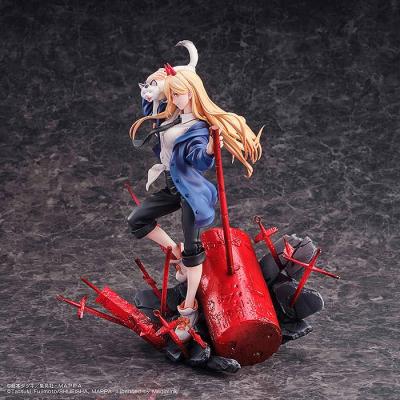 Chainsaw Man Estatua 1/7 Power & Meowy 28 cm