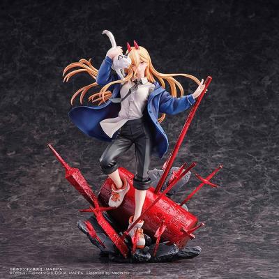 Chainsaw Man Estatua 1/7 Power & Meowy 28 cm