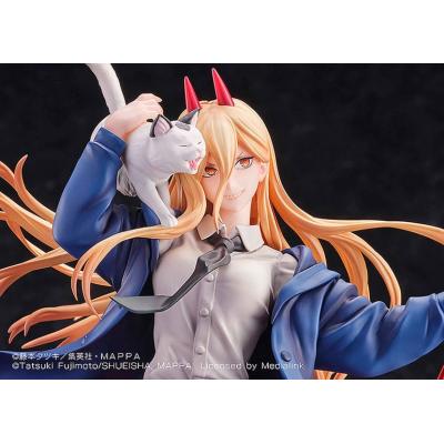Chainsaw Man Estatua 1/7 Power & Meowy 28 cm