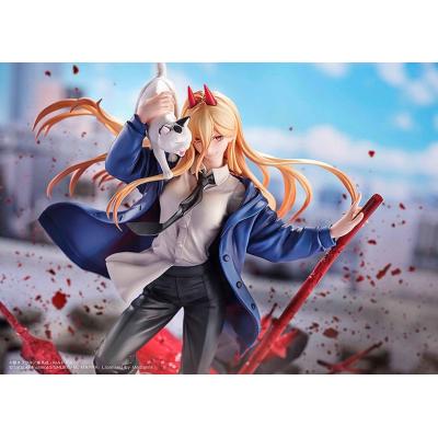 Chainsaw Man Estatua 1/7 Power & Meowy 28 cm