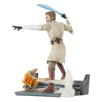 Star Wars: The Clone Wars Deluxe Gallery Estatua General Obi-Wan Kenobi 23 cm