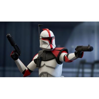 Star Wars: The Clone Wars Estatua Premier Collection 1/7 Captain Fordo 28 cm