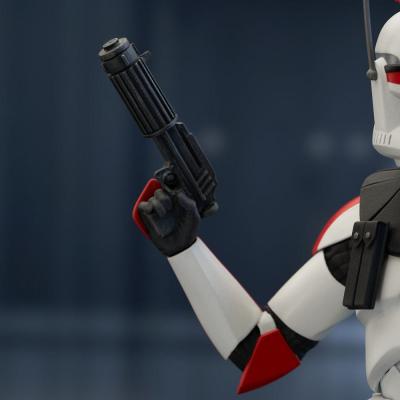 Star Wars: The Clone Wars Estatua Premier Collection 1/7 Captain Fordo 28 cm