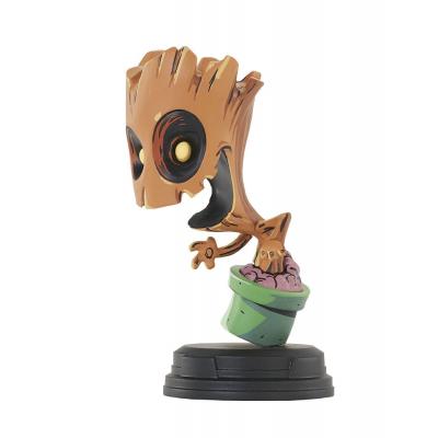 Marvel Animated Estatua Groot (in Pot) 10 cm