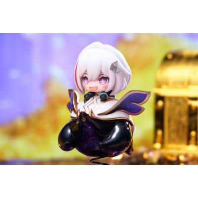 Honkai: Star Rail Estatua PVC Hu Tao Chibi Topaz & Numby Chibi Chara Yurayura Stand 10 cm