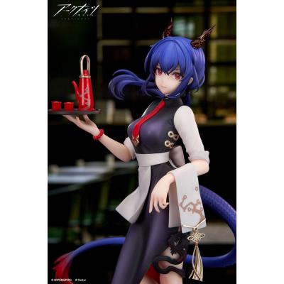 Arknights Estatua PVC Limepie Series 1/8 Ch´en Tea Time Ver. 24 cm