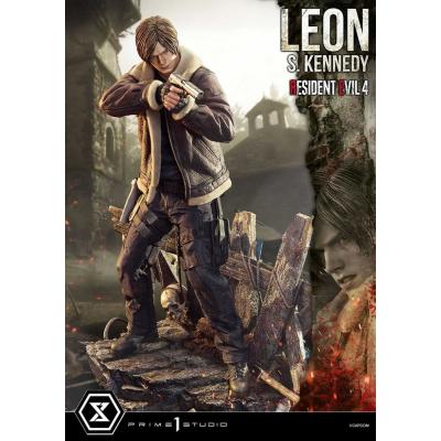 Resident Evil 4 Estatua Ultimate Premium Masterline Series 1/4 Leon S. Kennedy 64 cm