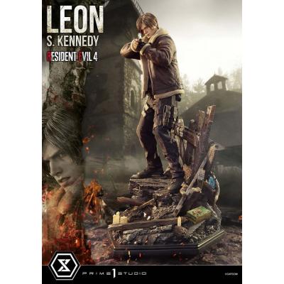 Resident Evil 4 Estatua Ultimate Premium Masterline Series 1/4 Leon S. Kennedy 64 cm