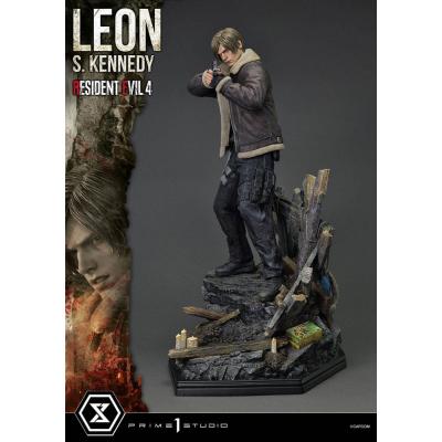 Resident Evil 4 Estatua Ultimate Premium Masterline Series 1/4 Leon S. Kennedy Bonus Ver. 64 cm