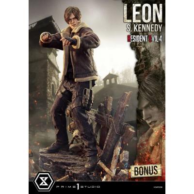Resident Evil 4 Estatua Ultimate Premium Masterline Series 1/4 Leon S. Kennedy Bonus Ver. 64 cm