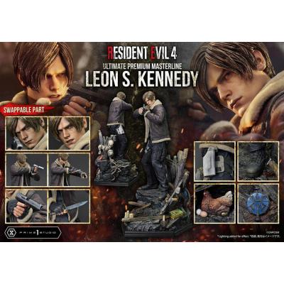 Resident Evil 4 Estatua Ultimate Premium Masterline Series 1/4 Leon S. Kennedy Bonus Ver. 64 cm