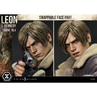 Resident Evil 4 Estatua Ultimate Premium Masterline Series 1/4 Leon S. Kennedy Bonus Ver. 64 cm