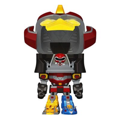 Mighty Morphin Power Rangers Pack de 4 Figuras Bitty POP! Bots PR-Megazord 2,5 cm
