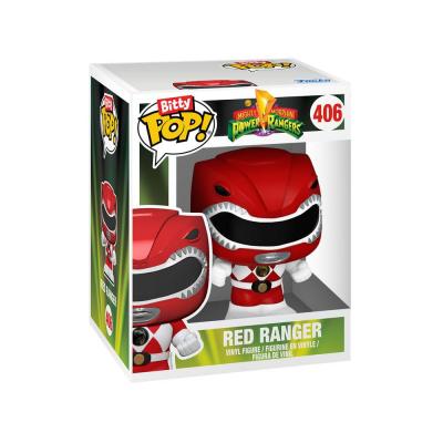Mighty Morphin Power Rangers Pack de 4 Figuras Bitty POP! Bots PR-Megazord 2,5 cm