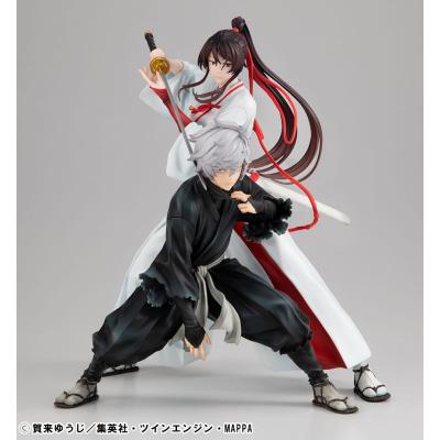 Hell´s Paradise Pack de 2 Estatuas PVC Lucrea Gabimaru & Sagiri Yamada Asaemon 20 cm