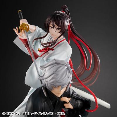 Hell´s Paradise Pack de 2 Estatuas PVC Lucrea Gabimaru & Sagiri Yamada Asaemon 20 cm