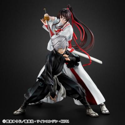 Hell´s Paradise Pack de 2 Estatuas PVC Lucrea Gabimaru & Sagiri Yamada Asaemon 20 cm