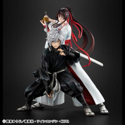 Hell´s Paradise Pack de 2 Estatuas PVC Lucrea Gabimaru & Sagiri Yamada Asaemon 20 cm