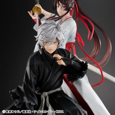 Hell´s Paradise Pack de 2 Estatuas PVC Lucrea Gabimaru & Sagiri Yamada Asaemon 20 cm
