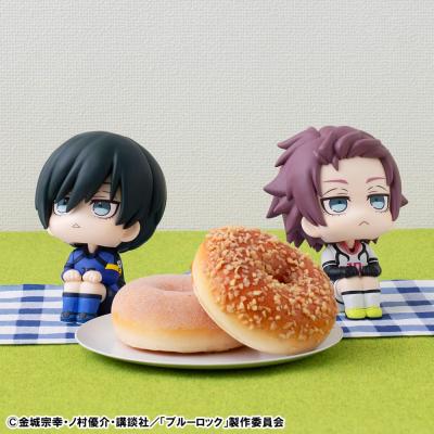 Blue Lock Estatua PVC Look Up Rin Itoshi & Sae Itoshi Japanese National Player Match Ver. 11 cm (with gift)