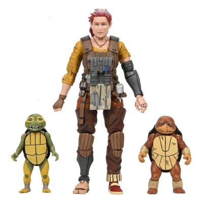 Tortugas Ninja (The Last Ronin The Lost Years) Figura Synja Grammy April with Baby Yi & Moja 18 cm