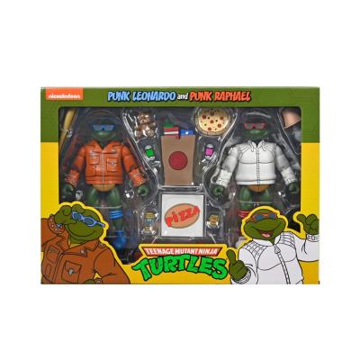Tortugas Ninja (Cartoon) Figura Punk Leo and Punk Raph 2 Pack 18 cm
