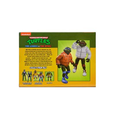 Tortugas Ninja (Cartoon) Figura Punk Leo and Punk Raph 2 Pack 18 cm