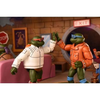 Tortugas Ninja (Cartoon) Figura Punk Leo and Punk Raph 2 Pack 18 cm