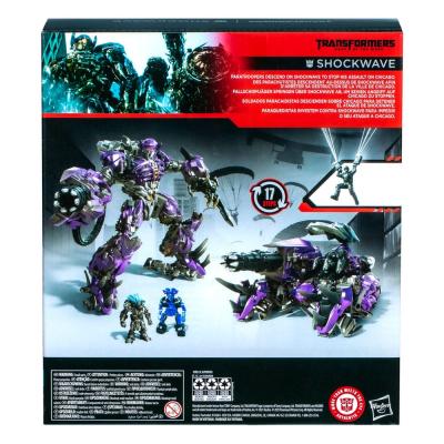 Transformers: el lado oscuro de la luna Studio Series Leader Class Figura Shockwave 21 cm
