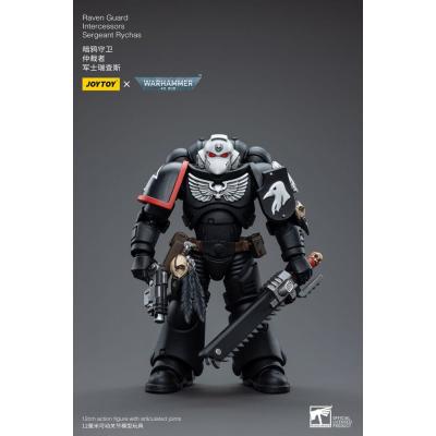 Warhammer 40k Figura 1/18 Raven Guard Intercessors Sergeant Rychas 12 cm