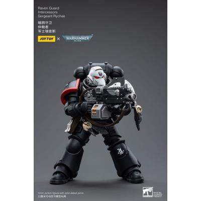 Warhammer 40k Figura 1/18 Raven Guard Intercessors Sergeant Rychas 12 cm