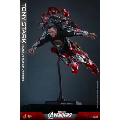 Los Vengadores Figura Movie Masterpiece 1/6 Tony Stark (Mark VII Suit-Up Version) 31 cm
