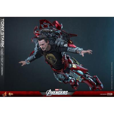 Los Vengadores Figura Movie Masterpiece 1/6 Tony Stark (Mark VII Suit-Up Version) 31 cm