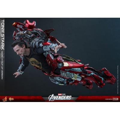 Los Vengadores Figura Movie Masterpiece 1/6 Tony Stark (Mark VII Suit-Up Version) 31 cm