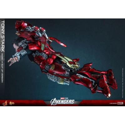 Los Vengadores Figura Movie Masterpiece 1/6 Tony Stark (Mark VII Suit-Up Version) 31 cm