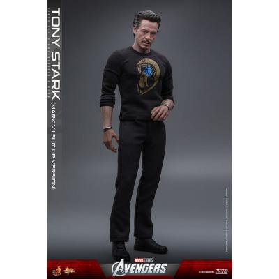 Los Vengadores Figura Movie Masterpiece 1/6 Tony Stark (Mark VII Suit-Up Version) 31 cm