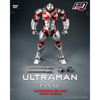 Ultraman Final Figura FigZero 1/6 1/6 Ultraman Suit Jack Anime Version 35 cm