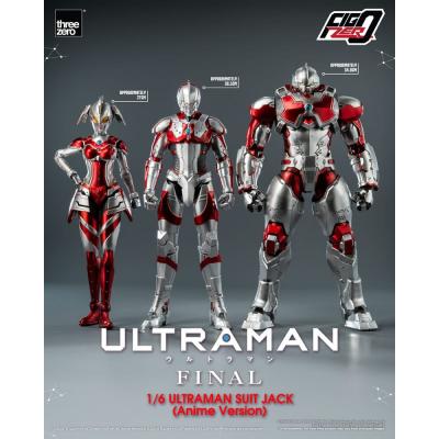 Ultraman Final Figura FigZero 1/6 1/6 Ultraman Suit Jack Anime Version 35 cm