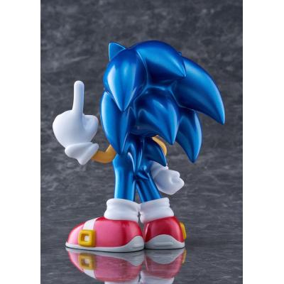 Sonic The Hedgehog Figura vinilo Sofbi Sonic Metallic Ver. 15 cm