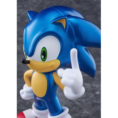 Sonic The Hedgehog Figura vinilo Sofbi Sonic Metallic Ver. 15 cm