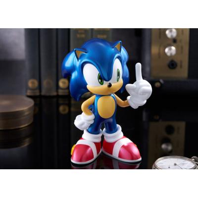 Sonic The Hedgehog Figura vinilo Sofbi Sonic Metallic Ver. 15 cm