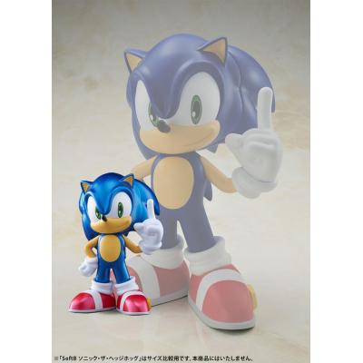 Sonic The Hedgehog Figura vinilo Sofbi Sonic Metallic Ver. 15 cm