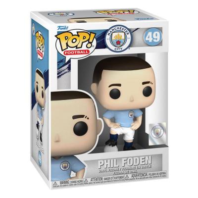 Manchester City F.C. POP! Football Vinyl Figura Phil Foden 9 cm