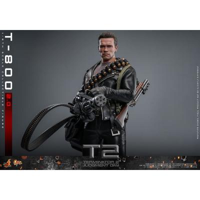 Terminator 2 Figura 1/6 Movie Masterpiece T-800 Battle 2.0 32 cm