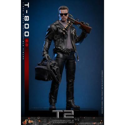 Terminator 2 Figura 1/6 Movie Masterpiece T-800 Battle 2.0 32 cm