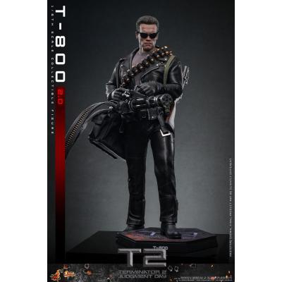 Terminator 2 Figura 1/6 Movie Masterpiece T-800 Battle 2.0 32 cm
