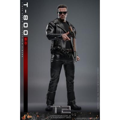 Terminator 2 Figura 1/6 Movie Masterpiece T-800 Battle 2.0 32 cm