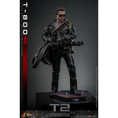Terminator 2 Figura 1/6 Movie Masterpiece T-800 Battle 2.0 32 cm