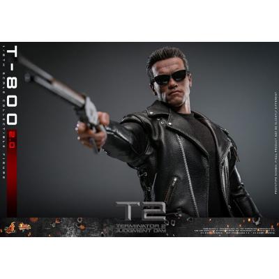Terminator 2 Figura 1/6 Movie Masterpiece T-800 Battle 2.0 32 cm